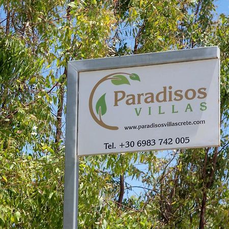 Paradisos Luxury Villas Next To Beach Koutsouras Luaran gambar