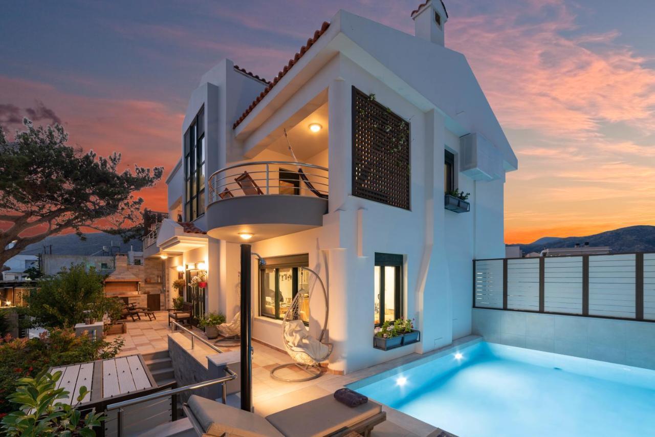Paradisos Luxury Villas Next To Beach Koutsouras Luaran gambar
