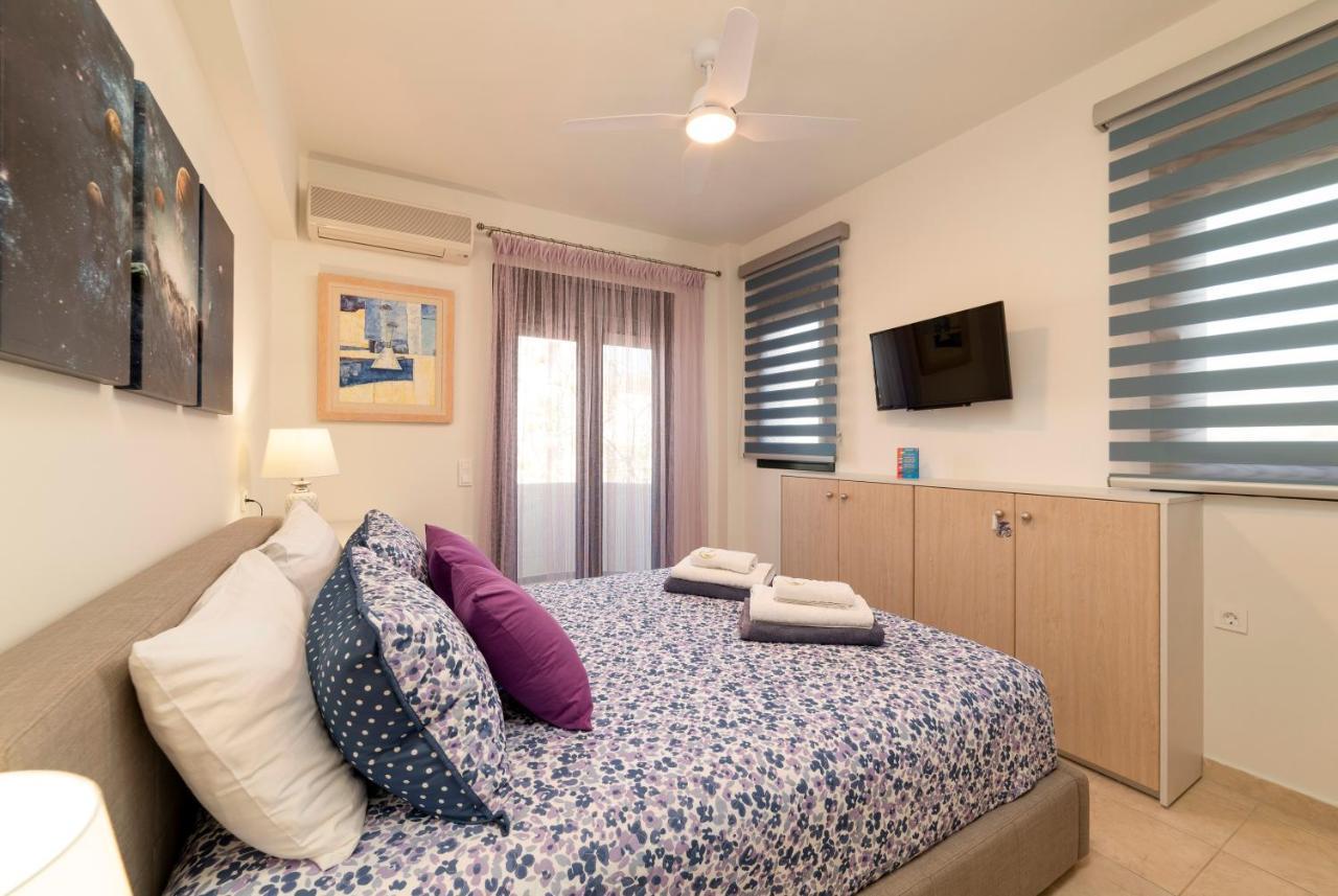 Paradisos Luxury Villas Next To Beach Koutsouras Luaran gambar