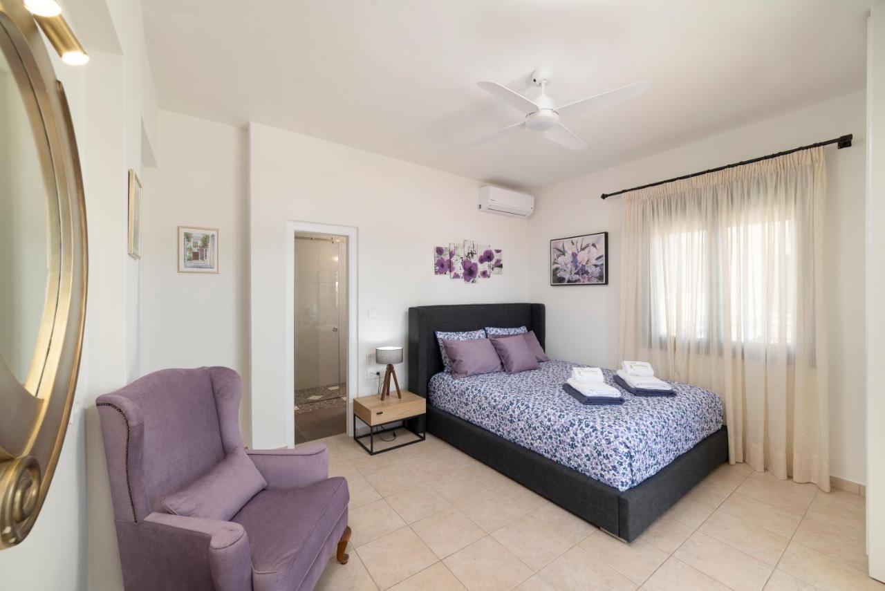 Paradisos Luxury Villas Next To Beach Koutsouras Luaran gambar