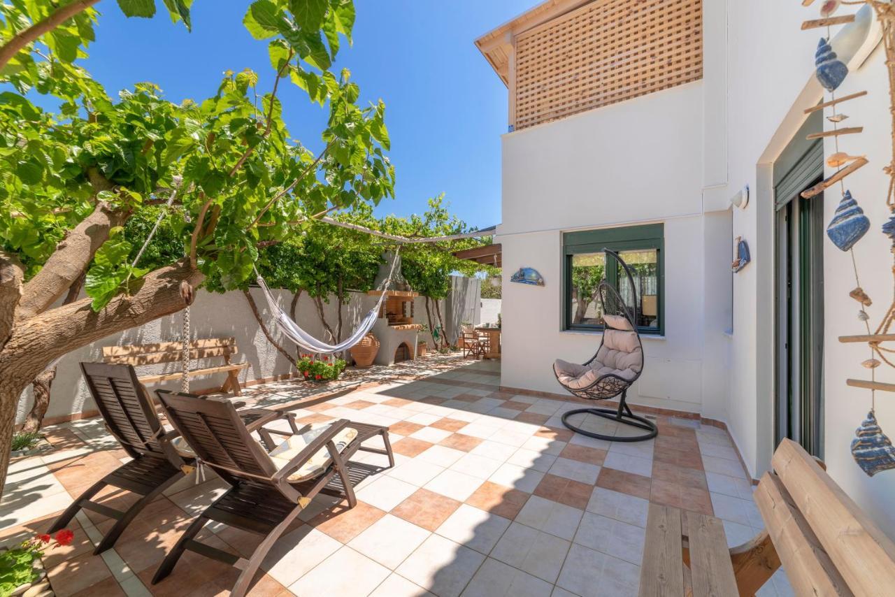 Paradisos Luxury Villas Next To Beach Koutsouras Luaran gambar
