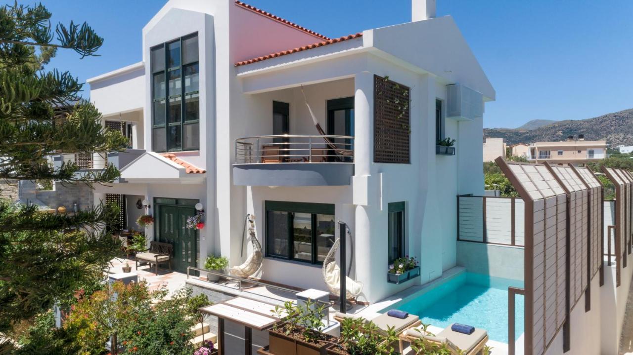 Paradisos Luxury Villas Next To Beach Koutsouras Luaran gambar