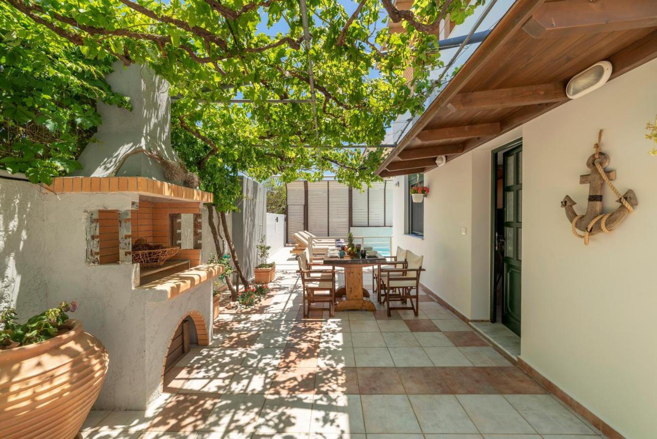 Paradisos Luxury Villas Next To Beach Koutsouras Luaran gambar