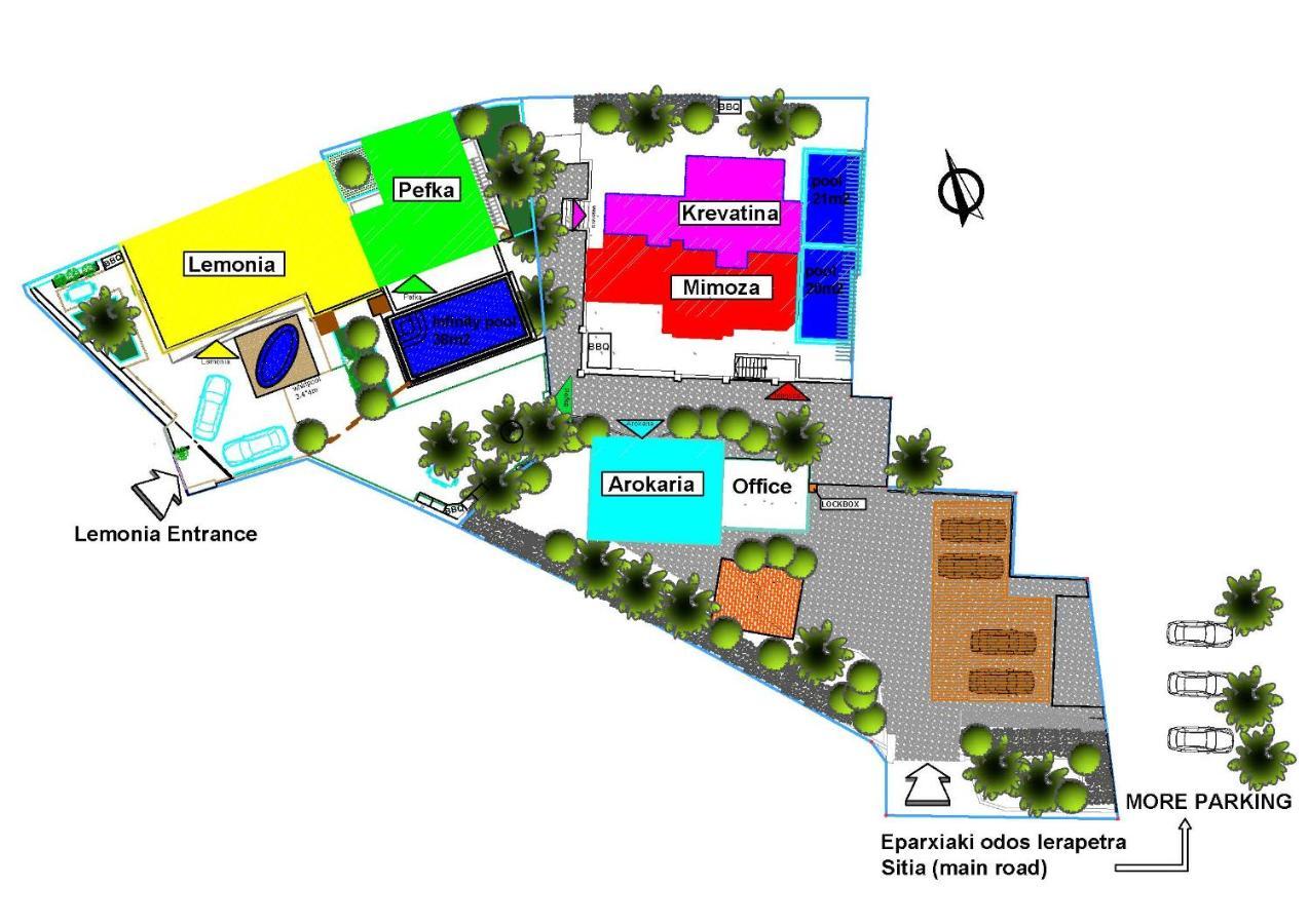 Paradisos Luxury Villas Next To Beach Koutsouras Luaran gambar
