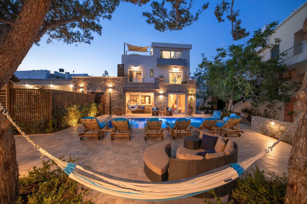 Paradisos Luxury Villas Next To Beach Koutsouras Luaran gambar